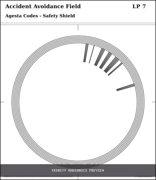 Guardian Boundary Radial radionics card preview