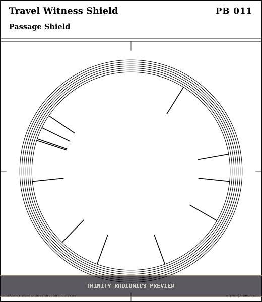 Envy Shield Radial radionics card preview