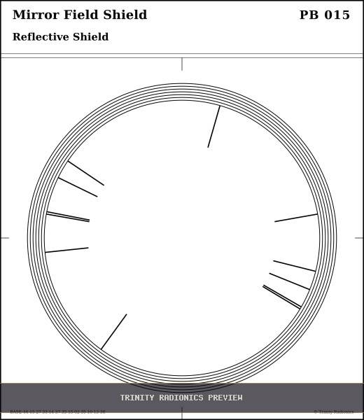 Sacred Doorway Radial radionics card preview