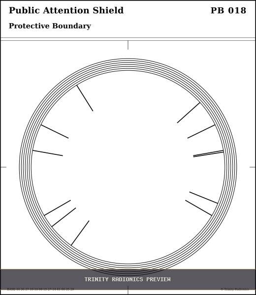 Iron Boundary Radial radionics card preview