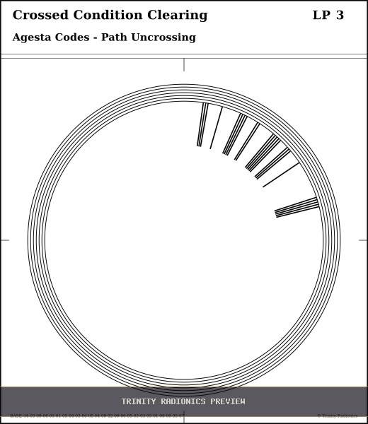 Crossed Condition Clearing Radial radionics card preview