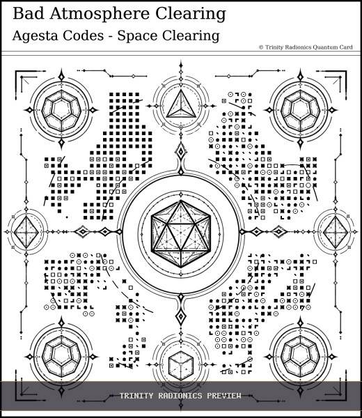 Bad Atmosphere Clearing Quantum radionics card preview - Clearing & Return Operations - Quantum