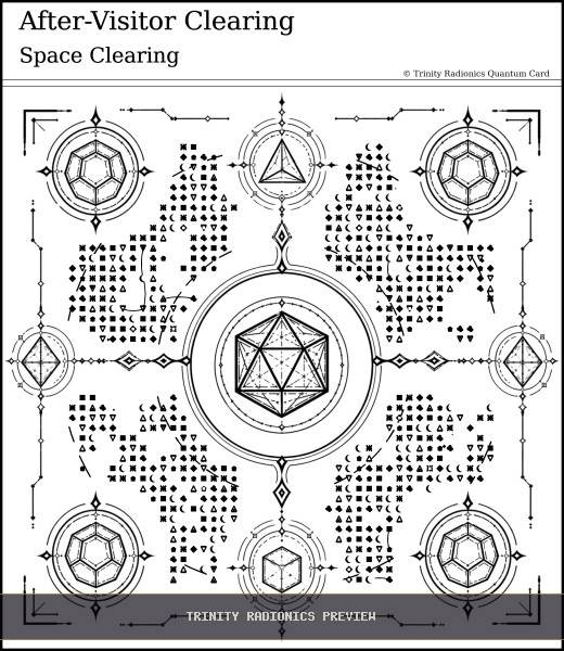 After-Visitor Clearing Quantum radionics card preview - Clearing & Return Operations - Quantum