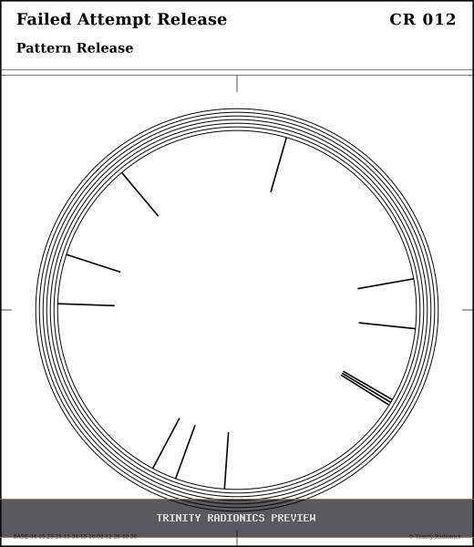 Failed Attempt Release Radial radionics card preview