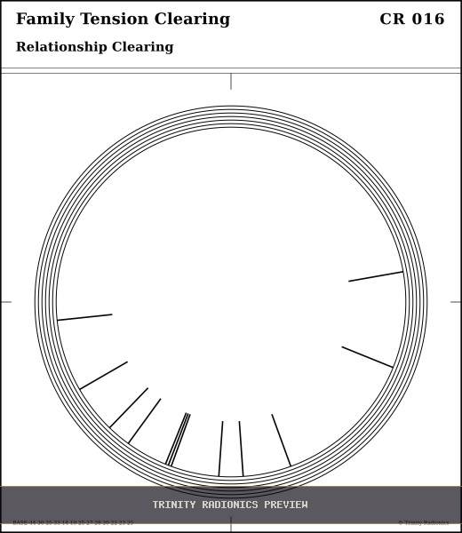 Family Tension Clearing Radial radionics card preview