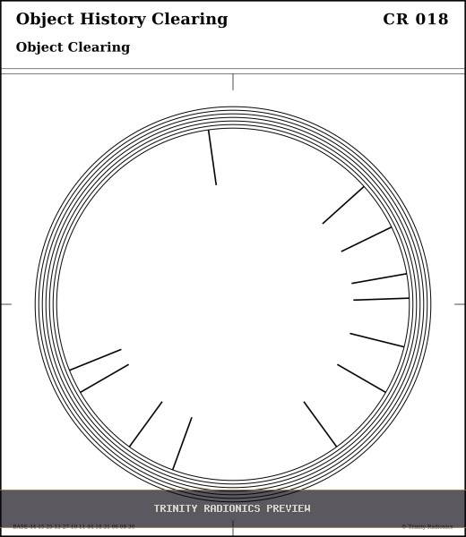 Object History Clearing Radial radionics card preview