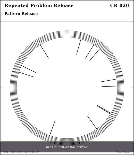 Repeated Problem Release Radial radionics card preview