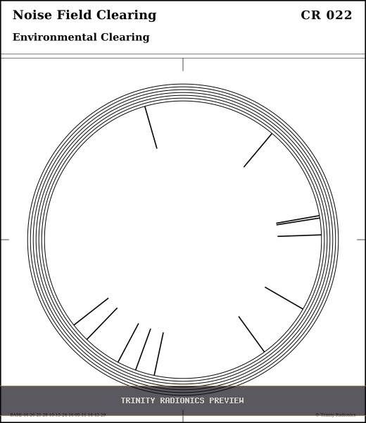 Noise Field Clearing Radial radionics card preview