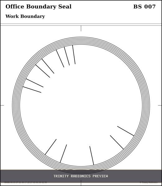 Office Boundary Seal Radial radionics card preview