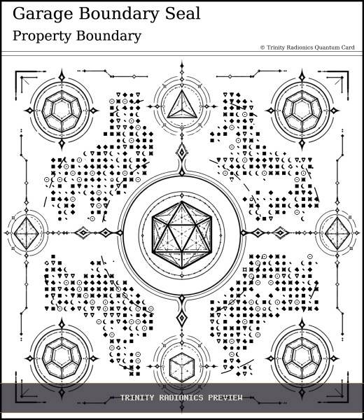 Garage Boundary Seal - Boundaries, Seals & Perimeters - Quantum thumbnail