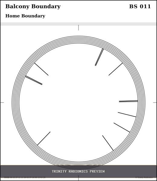 Balcony Boundary Radial radionics card preview