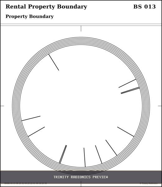 Rental Property Boundary Radial radionics card preview