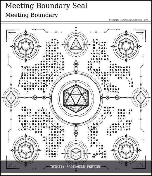 Meeting Boundary Seal - Boundaries, Seals & Perimeters - Quantum thumbnail
