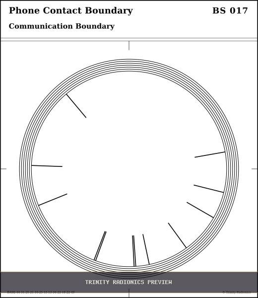 Phone Contact Boundary Radial radionics card preview