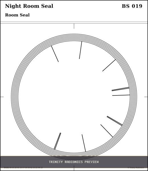 Night Room Seal Radial radionics card preview