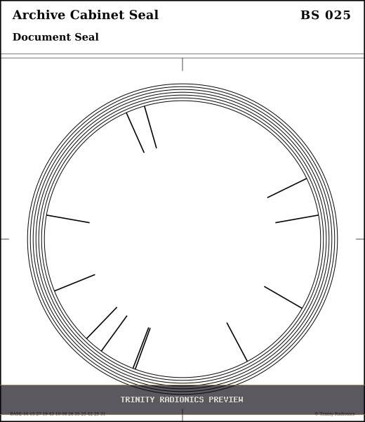 Archive Cabinet Seal Radial radionics card preview