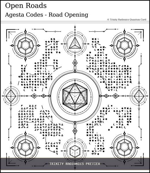 Open Roads Quantum radionics card preview - Roads, Doors & Timing - Quantum