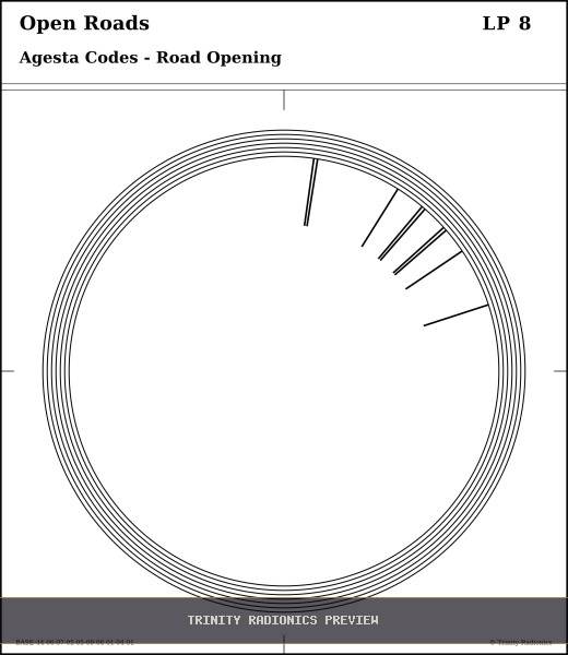 Open Roads Radial radionics card preview