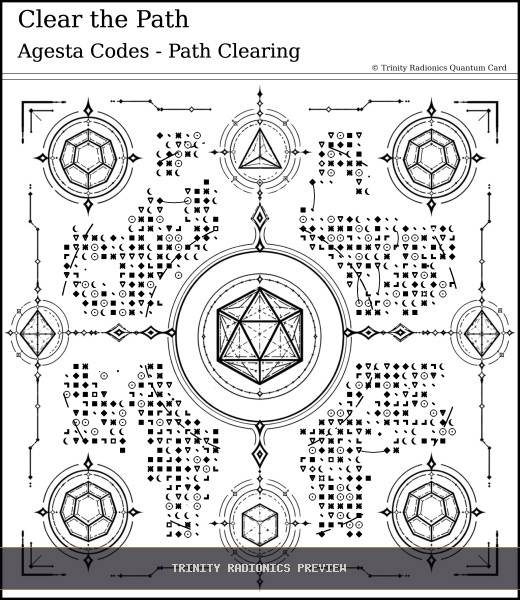 Clear the Path Quantum radionics card preview - Roads, Doors & Timing - Quantum