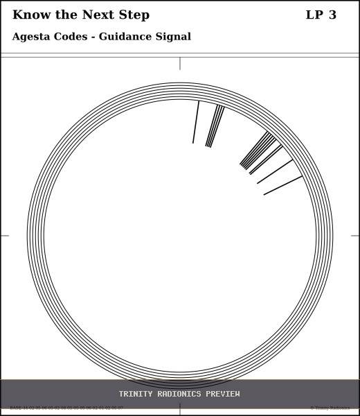 Know the Next Step Radial radionics card preview