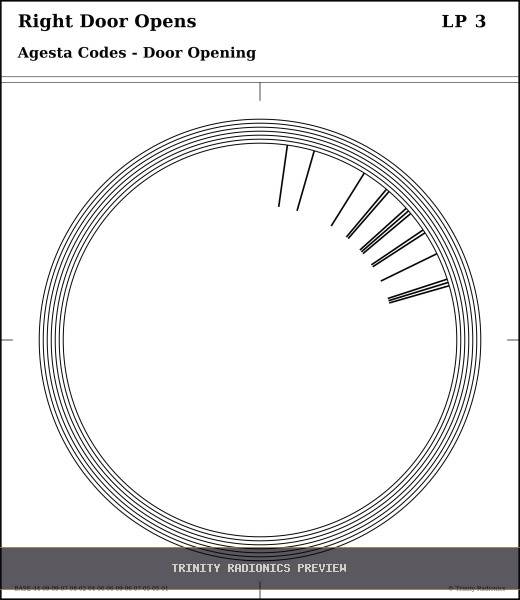 Right Door Opens Radial radionics card preview