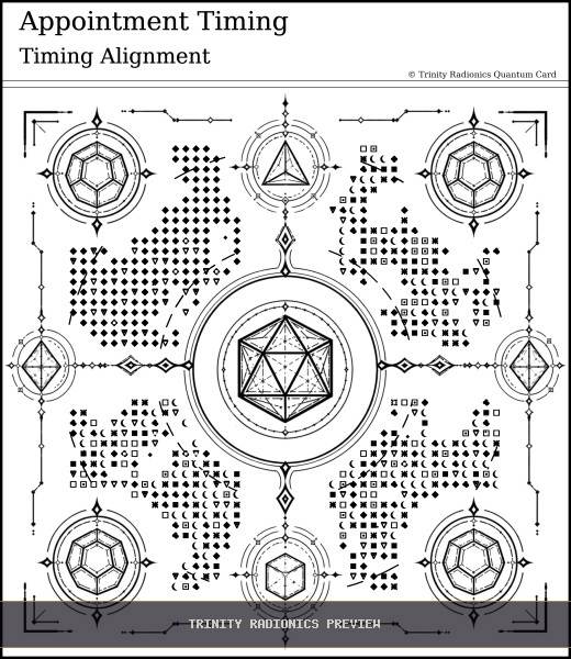 Appointment Timing Quantum radionics card preview - Roads, Doors & Timing - Quantum