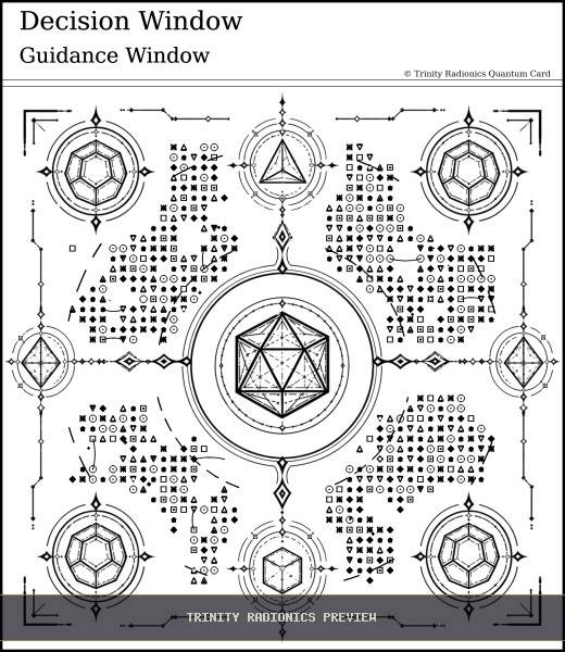Decision Window Quantum radionics card preview - Roads, Doors & Timing - Quantum