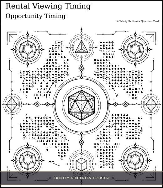 Rental Viewing Timing Quantum radionics card preview - Roads, Doors & Timing - Quantum