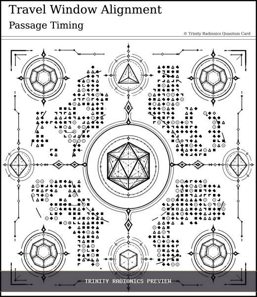 Travel Window Alignment Quantum radionics card preview - Roads, Doors & Timing - Quantum