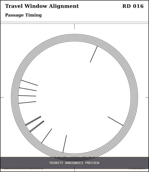 Travel Window Alignment Radial radionics card preview