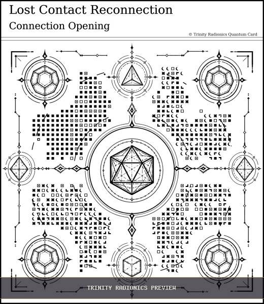 Lost Contact Reconnection Quantum radionics card preview - Roads, Doors & Timing - Quantum