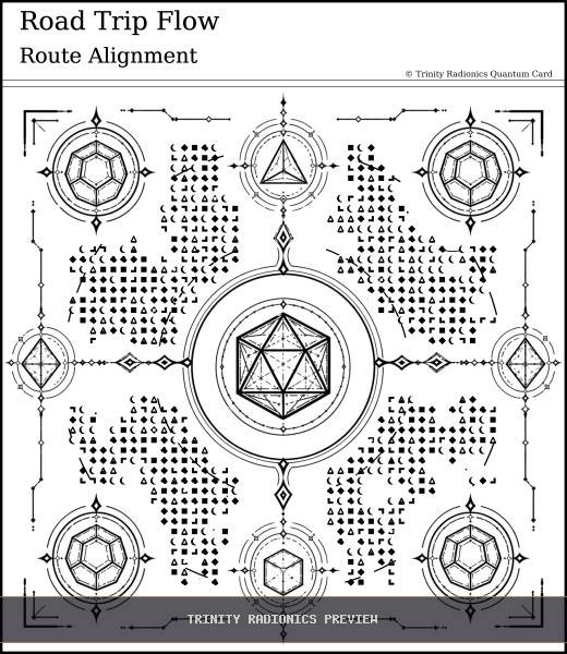 Road Trip Flow Quantum radionics card preview - Roads, Doors & Timing - Quantum