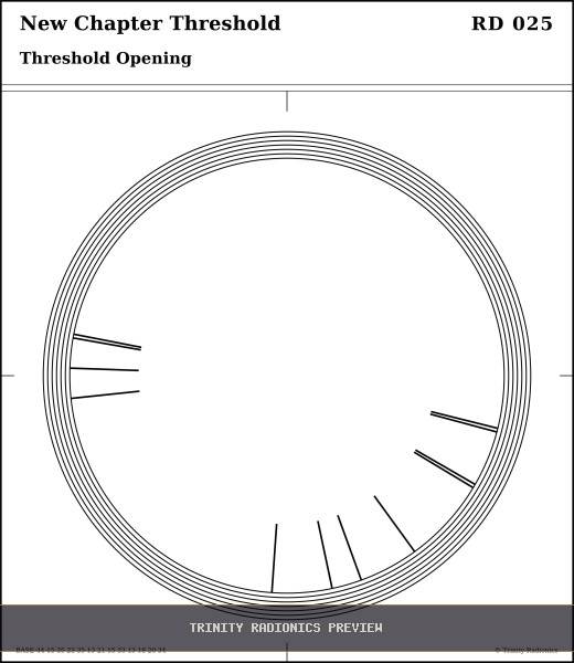 New Chapter Threshold Radial radionics card preview
