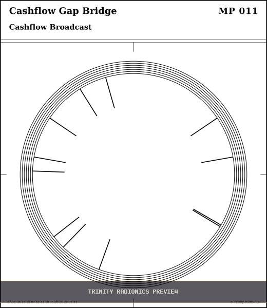 Cashflow Gap Bridge Radial radionics card preview