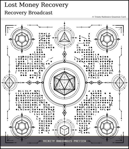 Lost Money Recovery Quantum radionics card preview - Work, Money & Prosperity - Quantum