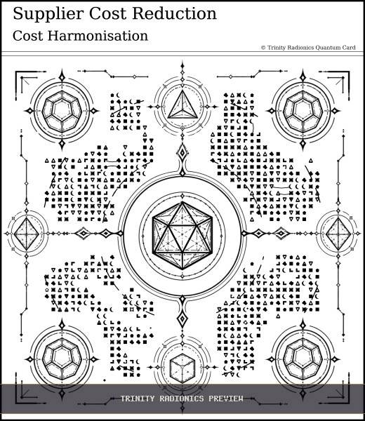 Supplier Cost Reduction Quantum radionics card preview - Work, Money & Prosperity - Quantum