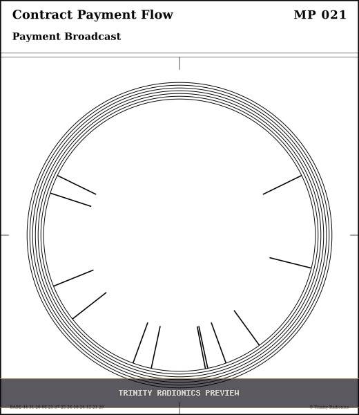 Contract Payment Flow Radial radionics card preview