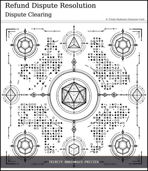 Refund Dispute Resolution Quantum radionics card preview - Business, Clients & Sales - Quantum