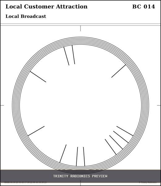 Local Customer Attraction Radial radionics card preview