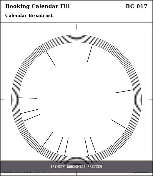 Booking Calendar Fill Radial radionics card preview