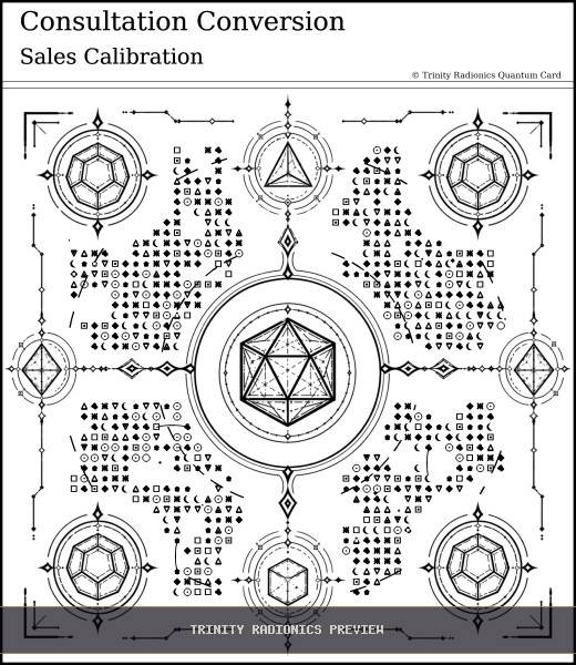 Consultation Conversion Quantum radionics card preview - Business, Clients & Sales - Quantum