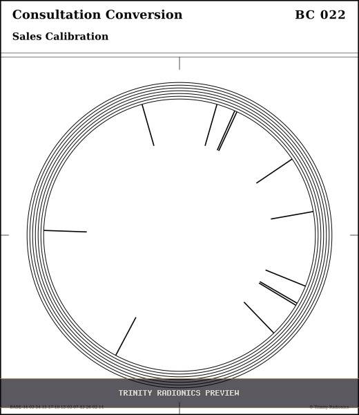 Consultation Conversion Radial radionics card preview