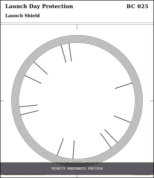 Launch Day Protection Radial radionics card preview
