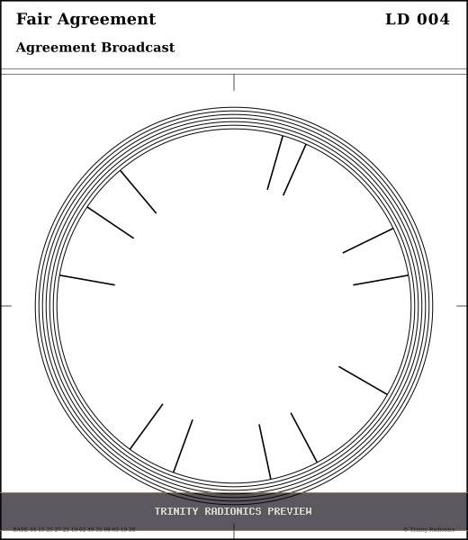Fair Agreement Radial radionics card preview