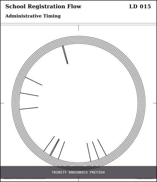 School Registration Flow Radial radionics card preview