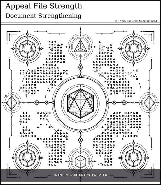Appeal File Strength Quantum radionics card preview - Legal, Documents & Administration - Quantum