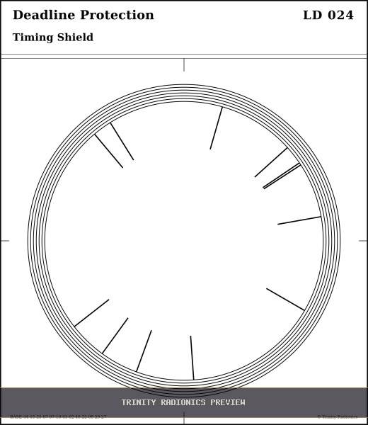 Deadline Protection Radial radionics card preview