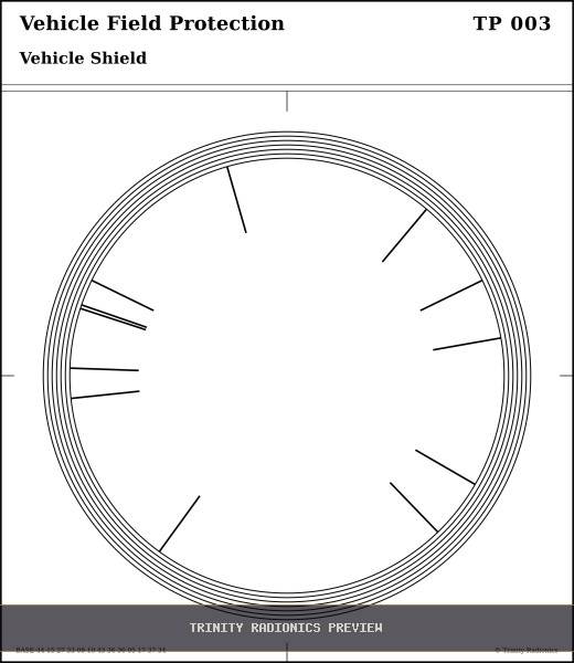 Vehicle Field Protection Radial radionics card preview