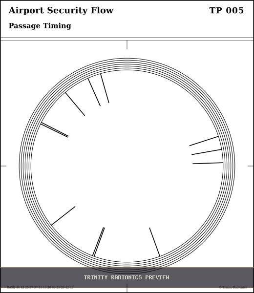 Airport Security Flow Radial radionics card preview