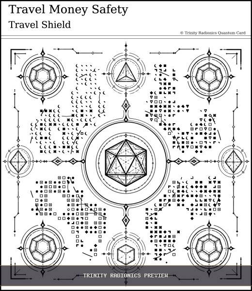 Travel Money Safety Quantum radionics card preview - Travel & Passage - Quantum